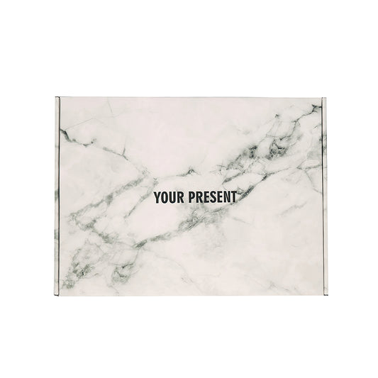 Marble Gift Box - Elegant Packaging Accessory for Acrylic Plaques, Night Lights, Underwear & Pajamas - Unique Memento