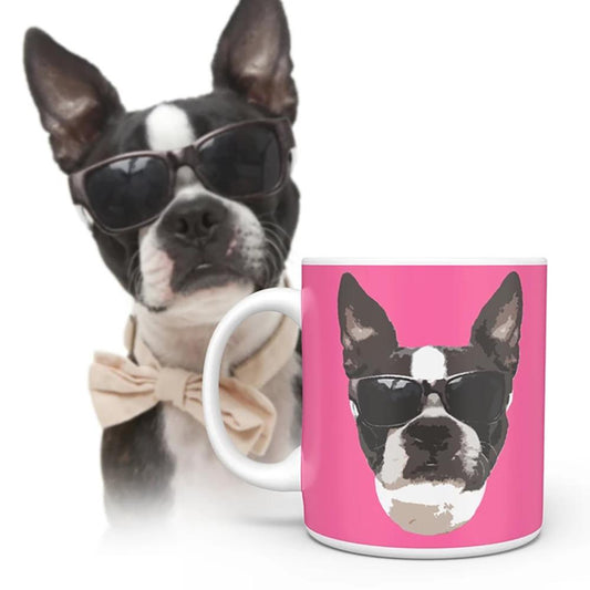 Puppy Mug Portraits - Personalized Dog Face Coffee Mugs for Pet Lovers - Unique Memento