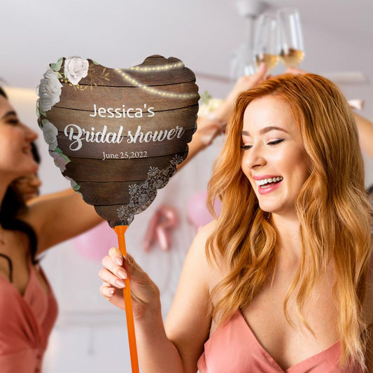 Love Balloons - Custom Personalized Bachelorette Bridal Shower Party Decorations - Unique Memento