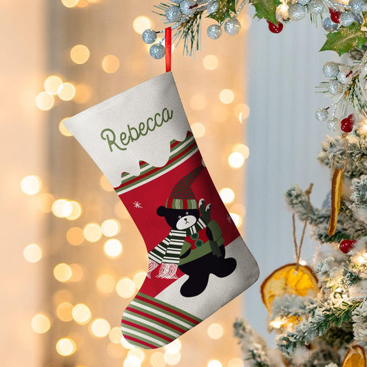 PersonalStockings - Custom Name Christmas Stockings for Family Holiday Decor Gifts - Unique Memento