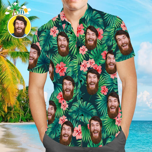 Personalized Hawaiian Shirts with Your Face - Custom Aloha Beach Gifts
 | Unique Memento