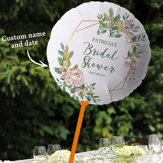 Love Balloons - Personalized Bridal Shower & Bachelorette Party Decorations for Romantic Celebrations - Unique Memento